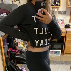 Crop long sleeve